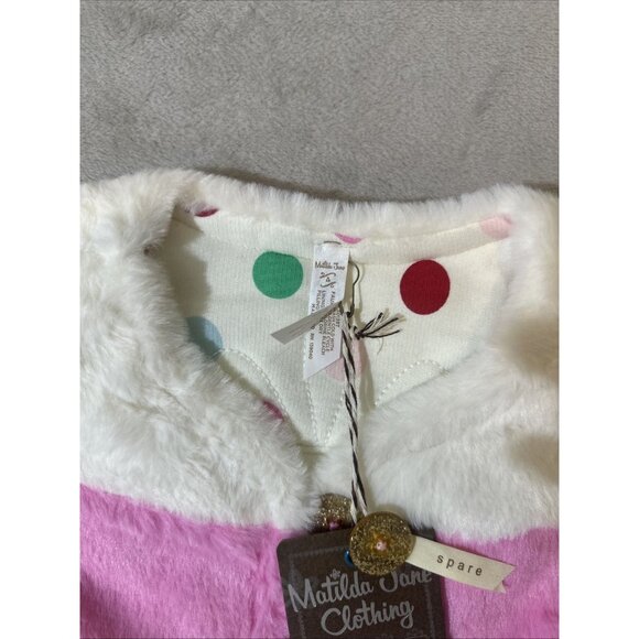 Matilda Jane Wonderment Gumdrop Lane Reversible Vest Girls Size 4 NWT - Picture 4 of 8